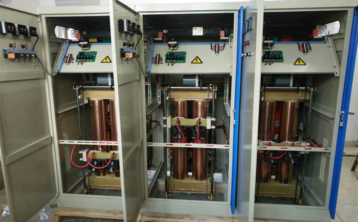 200kw分调大功率稳压器SBW-F200KVA三相380V补偿式大功率稳压器三相不平衡稳压器